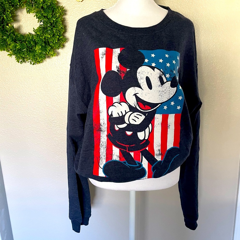 NWT Disney Patriotic Sweatshirt